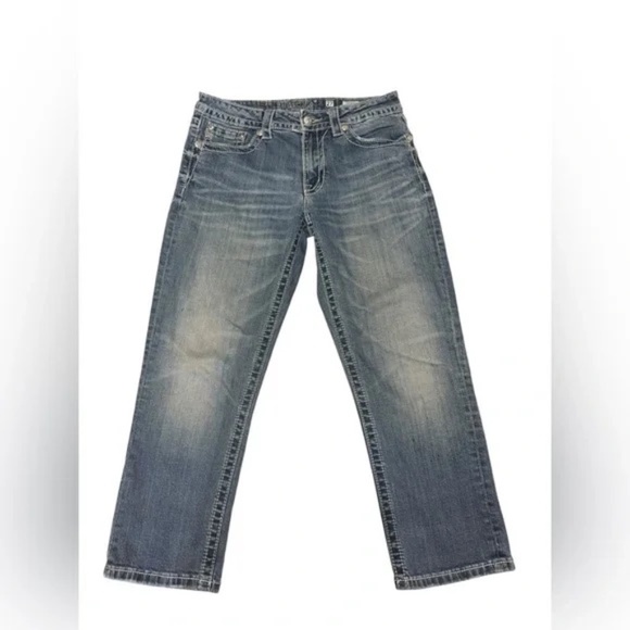 MISS ME - Jb55o1p2 Boyfriend Capri Jeans size 27 - Picture 3 of 6